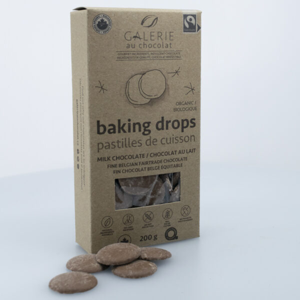 Fairtrade - Pastilles De Cuisson au Chocolat au Lait 36%