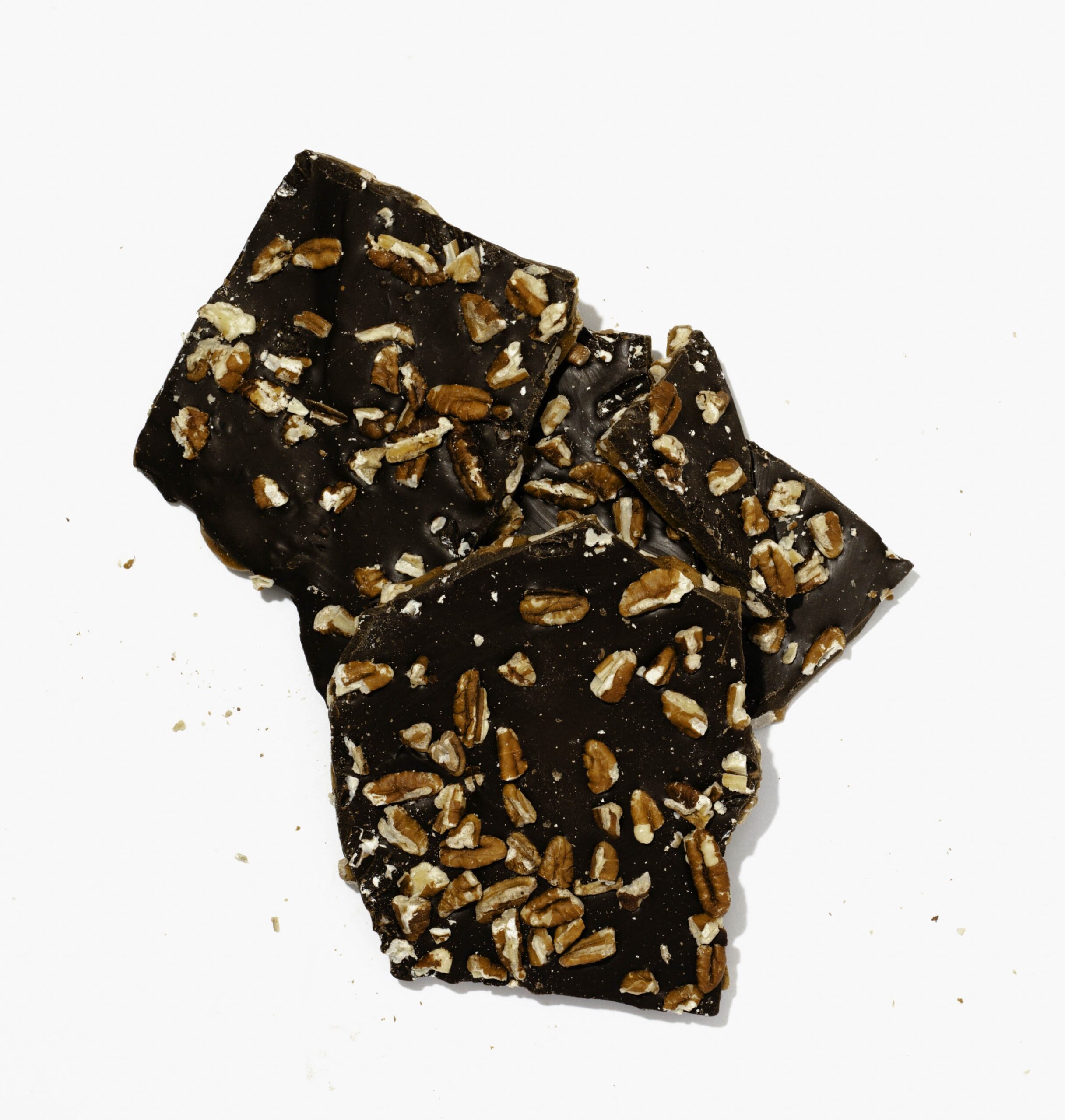 Dark Chocolate Pecan Brittle 400g