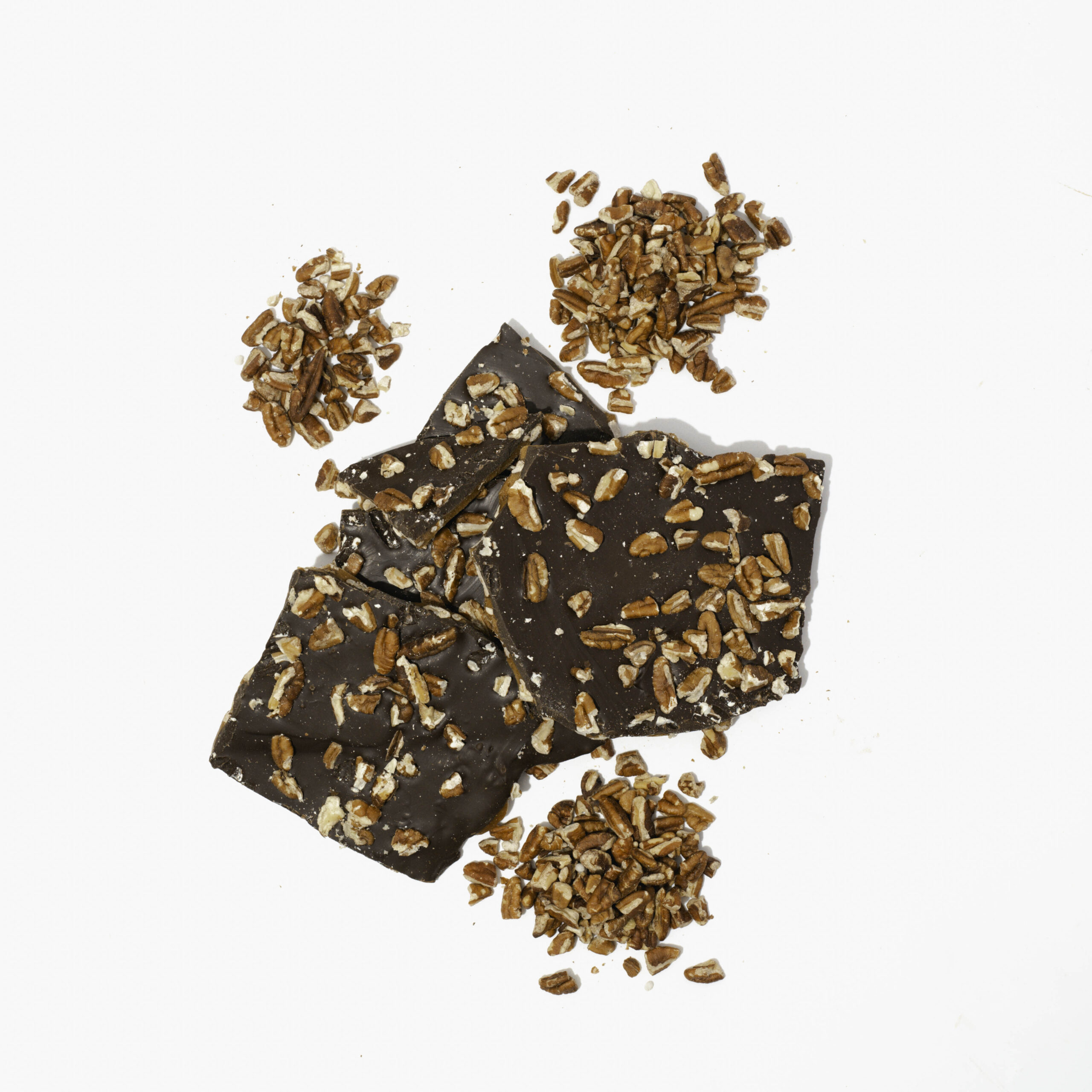 Dark Chocolate Pecan Brittle 400g