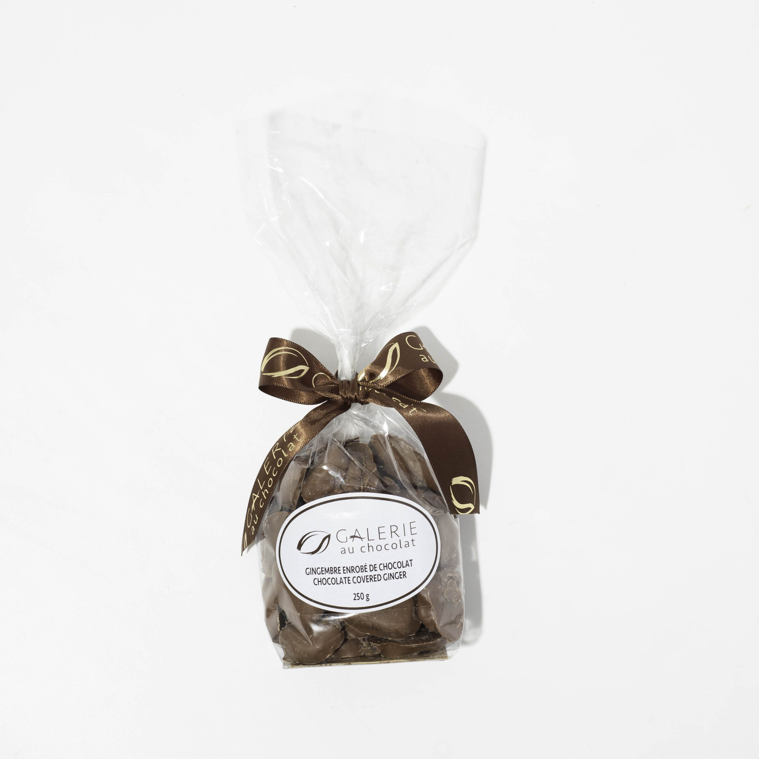 Milk Chocolate Covered Ginger 250g