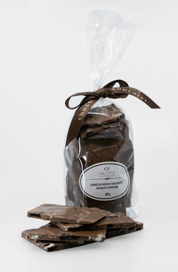 Écorces de Chocolat au Lait avec Biscuits 400g