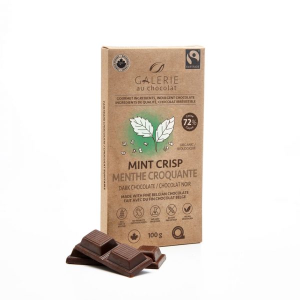 Fairtrade - Dark Chocolate Mint Crisp