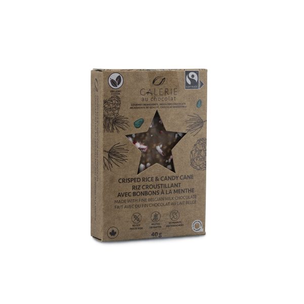 Fairtrade - Barre Chocolat au Lait au Riz Croustillant - 40g