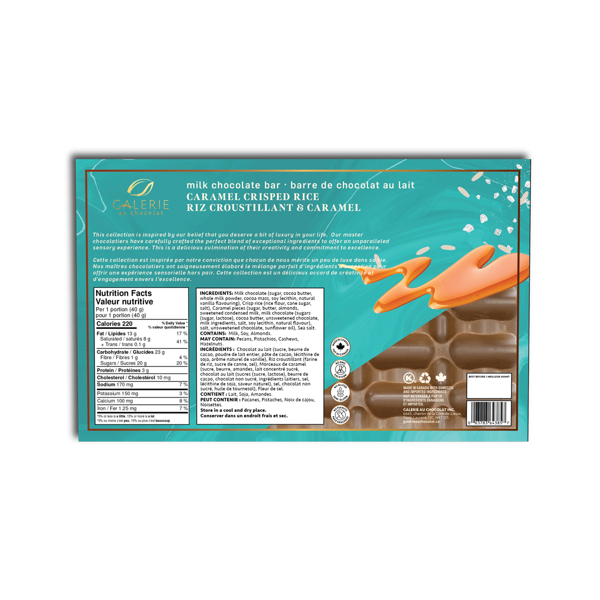 Caramel Croustillant & Fleure De Sel - 275 g
