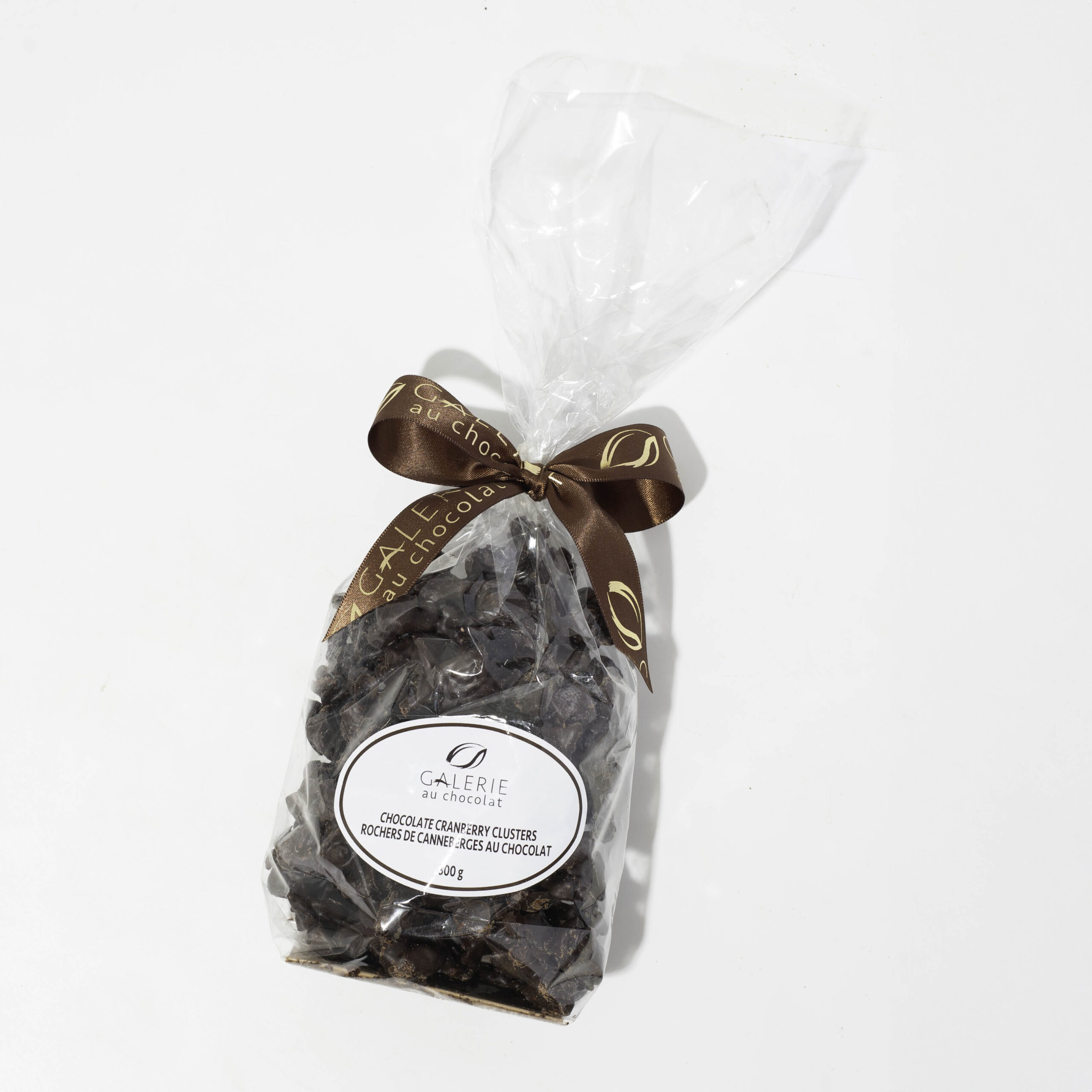 Dark Chocolate Covered Cranberry Clusters - 300 g
