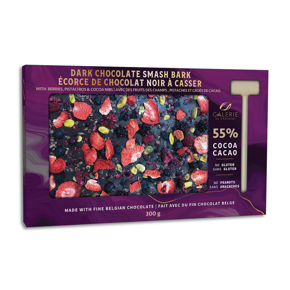 Smash Écorce de chocolat noir - 300g