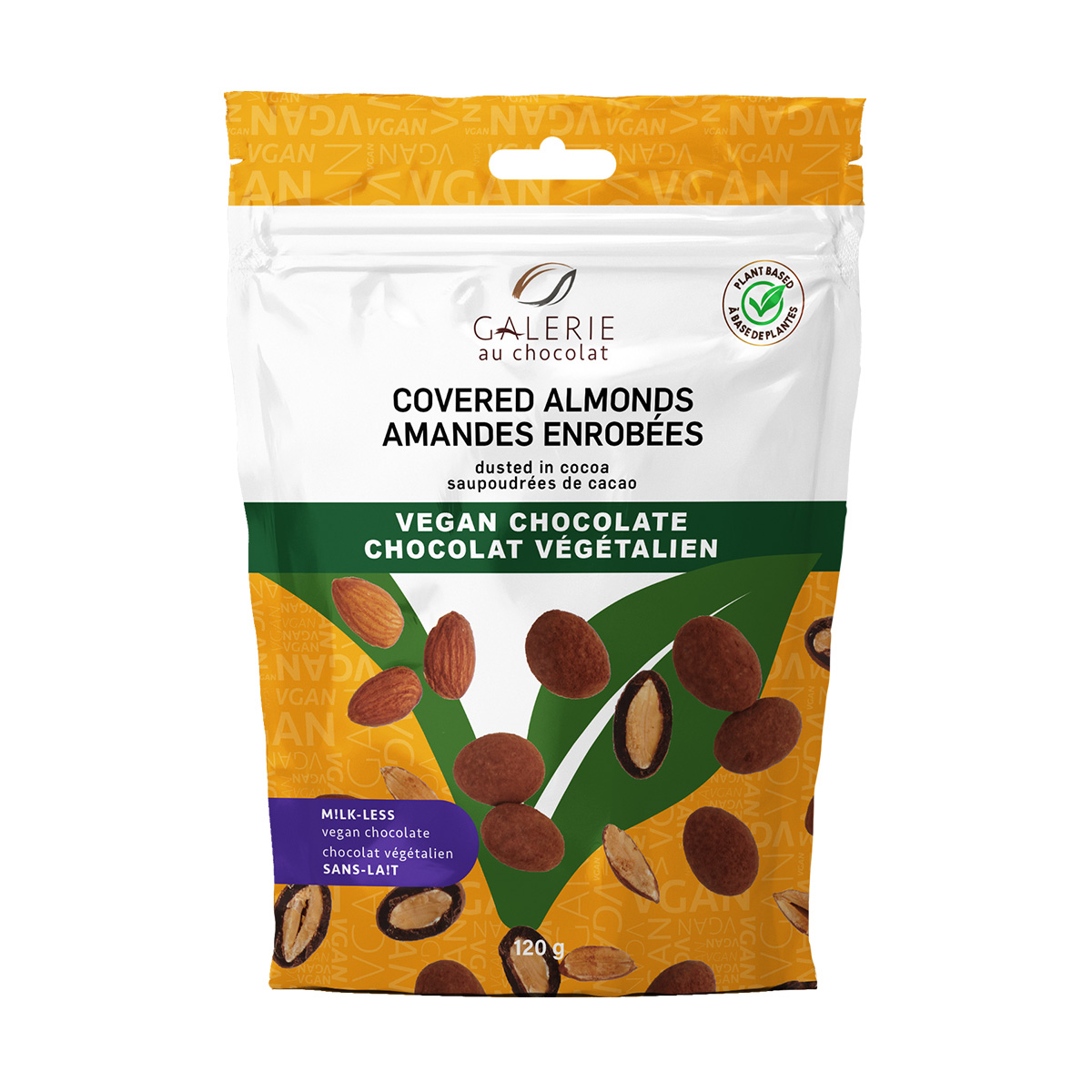 Vegan Chocolate - Covered Almonds